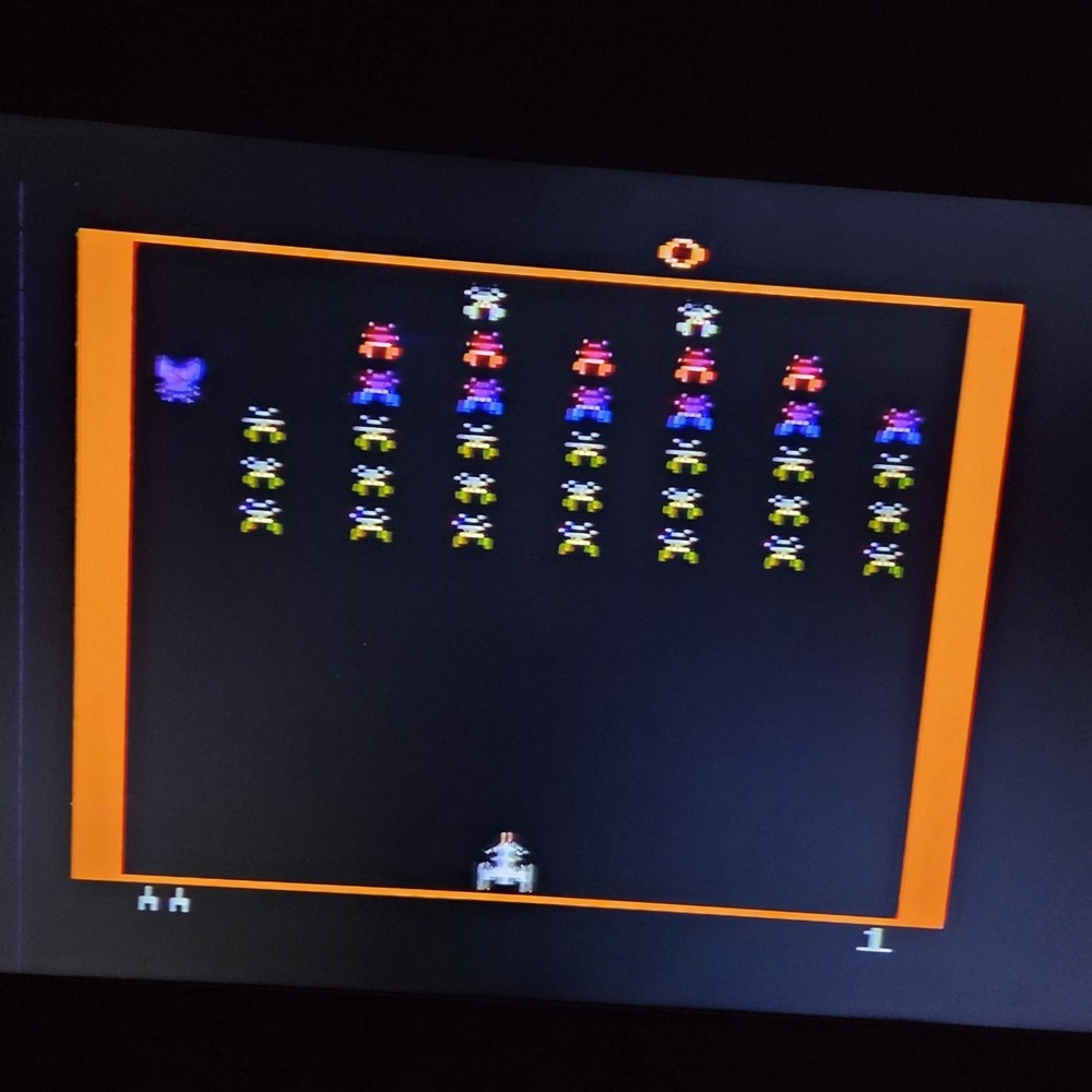 Atari 2600 Galaxian Game Cartridge Tested Working -‎ Authentic Retro Gaming